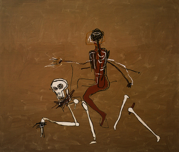 riding-with-death jean micheal basquiat