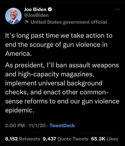 biden gun promise