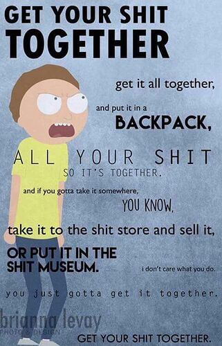 Pin by Paulie DeRocker on humor | Rick and morty quotes, Rick and morty  poster, Rick and morty