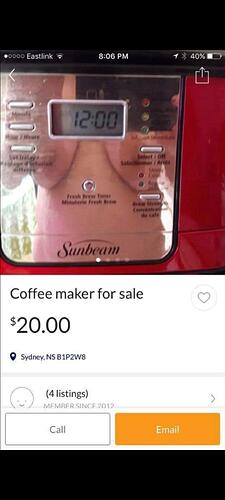 coffeemaker