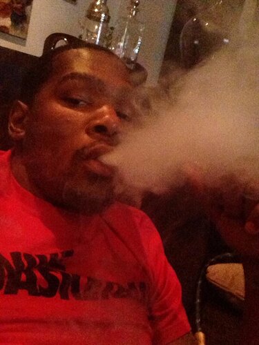 kevin durant smoke