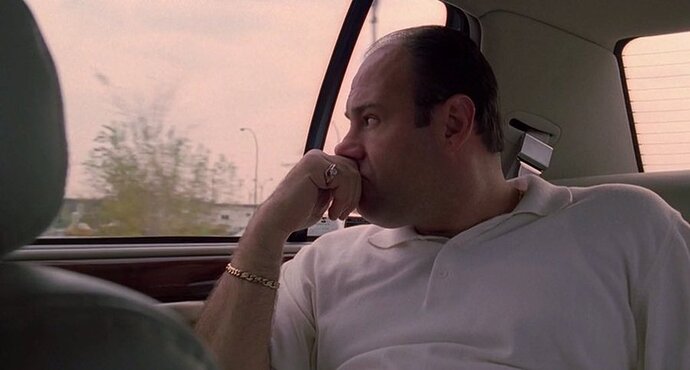 reaction tony soprano