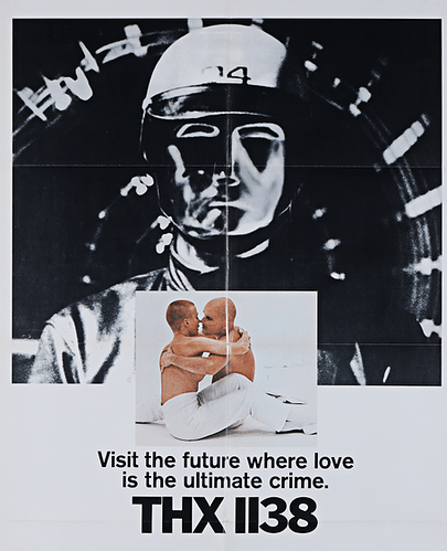 Screenshot 2025-02-17 at 22-46-38 386. David Frangioni Collection US One-Sheet 1971 ### THX 1138 (1971)