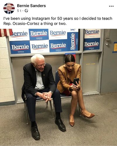 Bernies-been-using-Instagram-for-50-years-