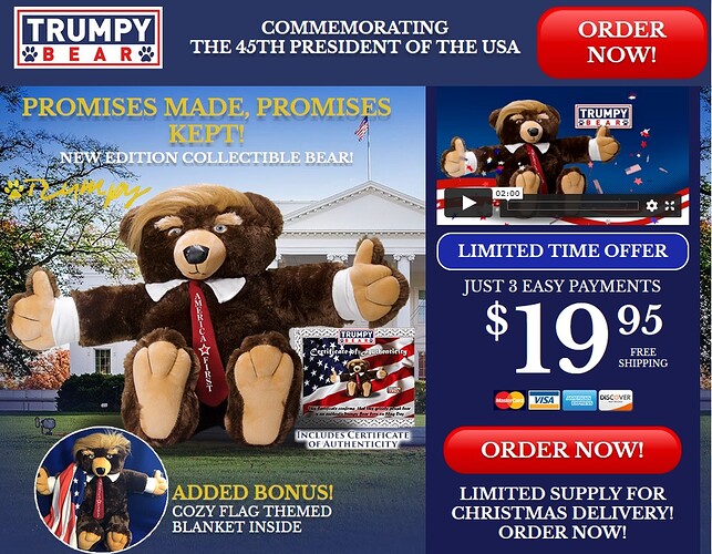 Trumpy Bear