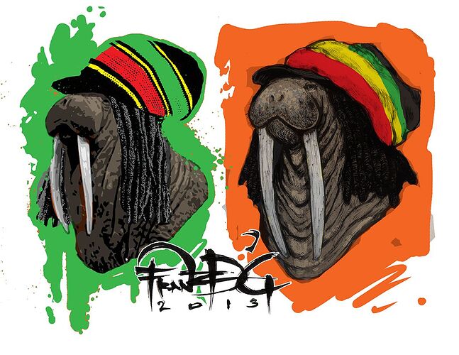 (Pic) (Walrus) Walrus Rastafari