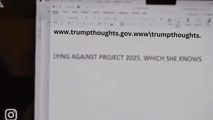 www.trumpthoughts.gov.wwwtrumpthoughts.