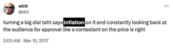 inflation