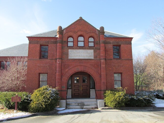 Goodnow_Library,_December_2012,_South_Sudbury_MA