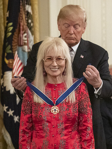 President_Donald_J._Trump_Presents_Medal_of_Freedom_to_Miriam_Adelson-550664213