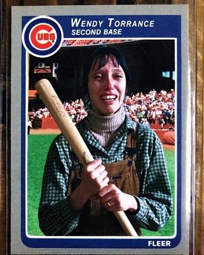 Wendy Torrance, 2nd base