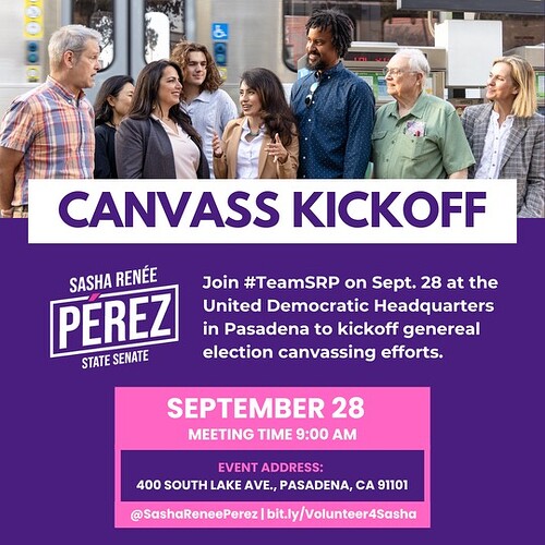 Canvass Kickoff