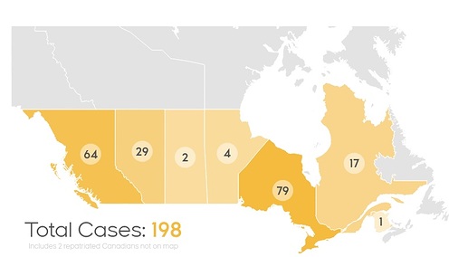 canada map