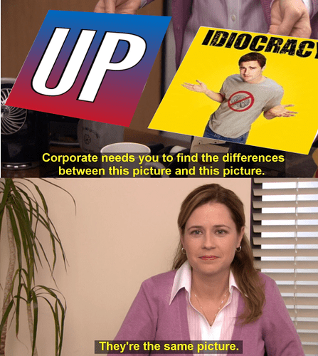 up