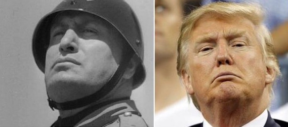 Trump-Mussolini