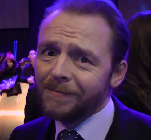 Simon Pegg rea